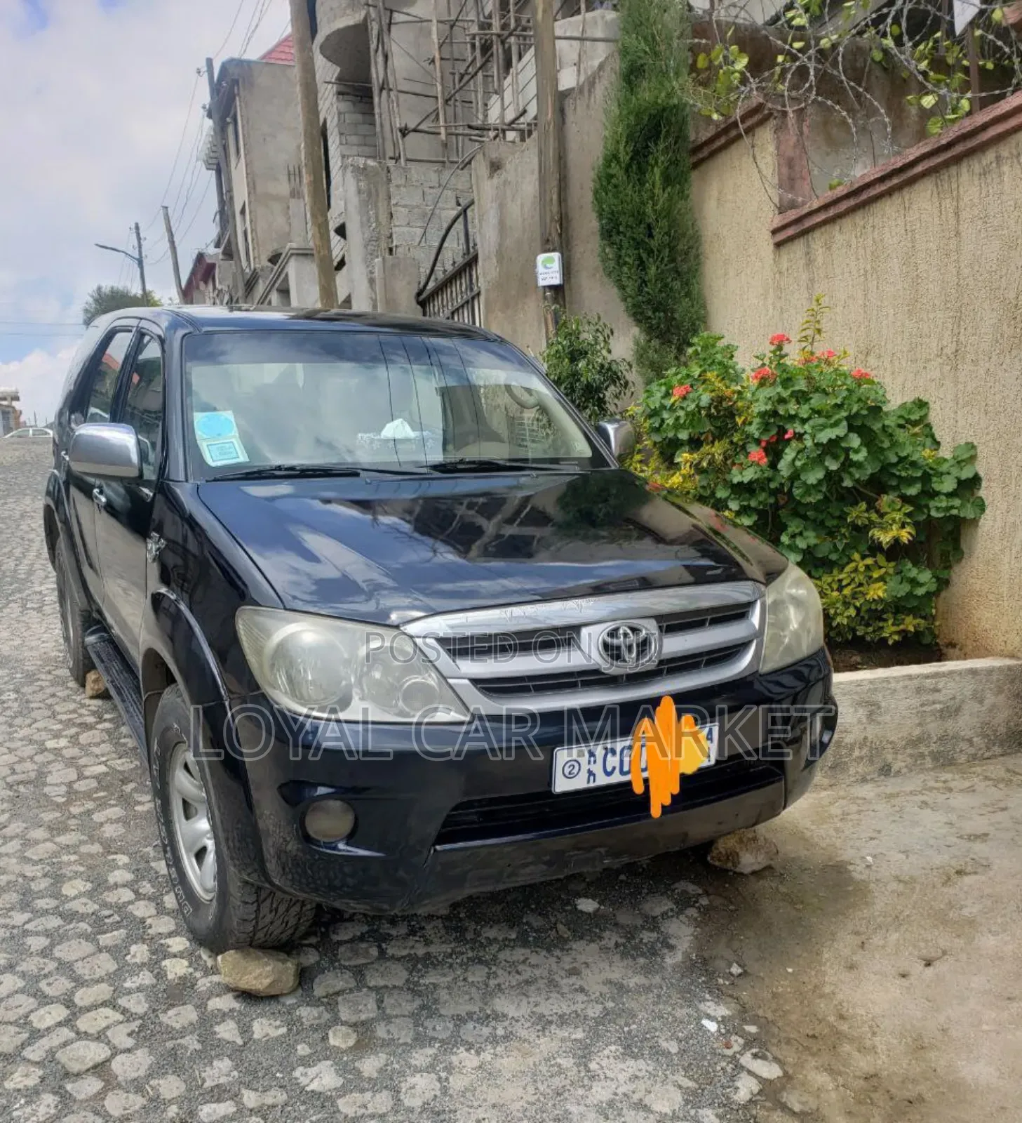 Toyota Fortuner 2005 Black