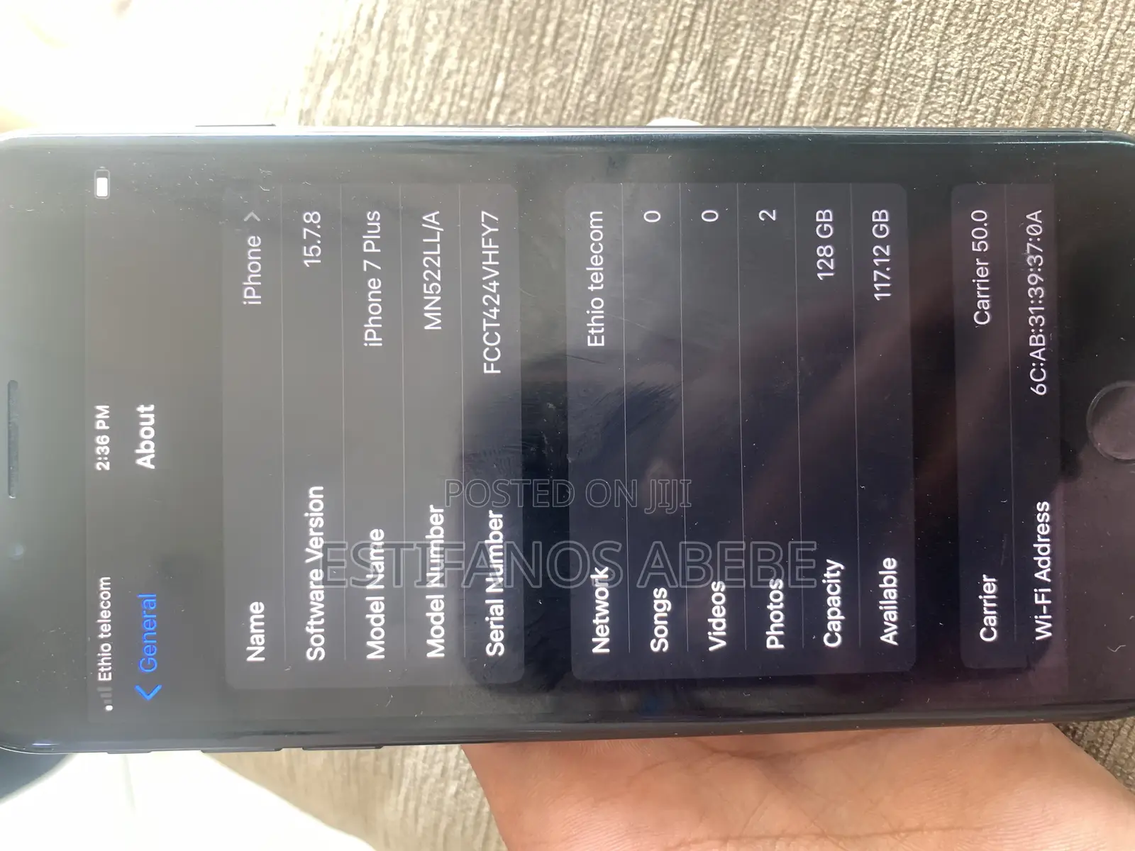 Apple iPhone 7 Plus 128 GB Black