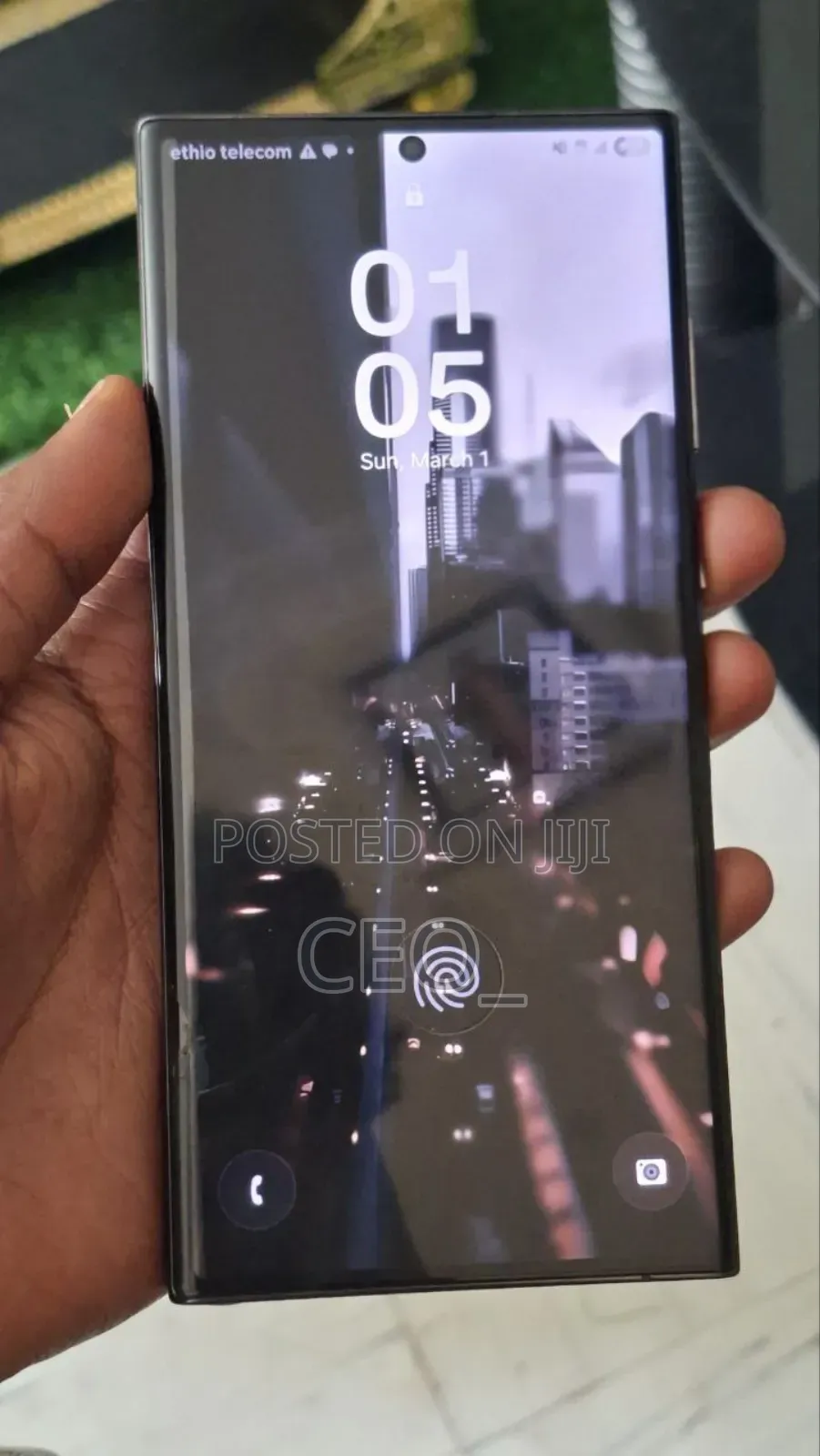 New Samsung Galaxy S22 Ultra 256 GB Black