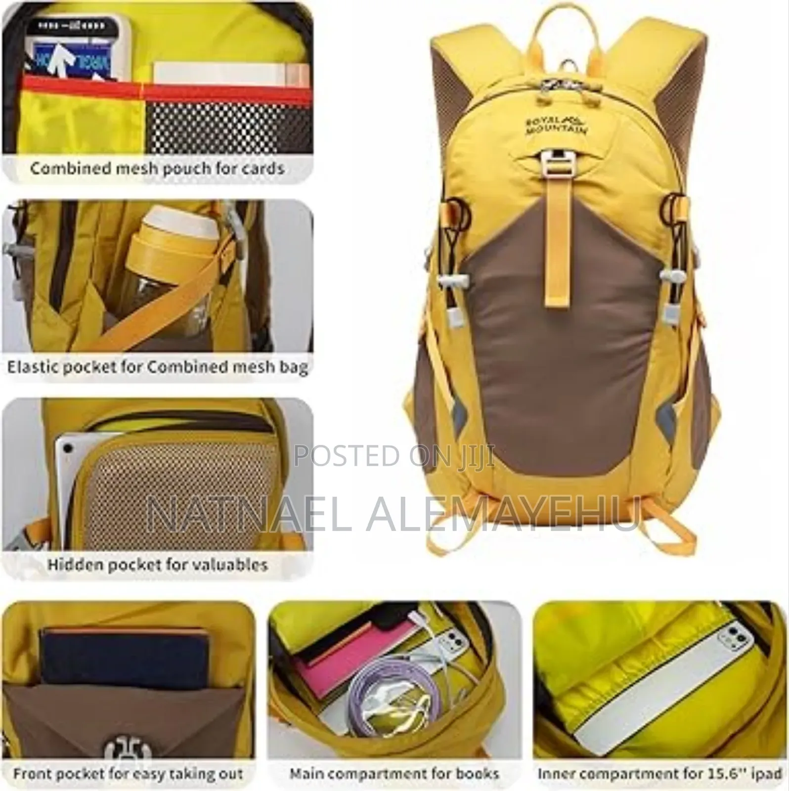 Royal Mountain 30l Hiking Backpack, a Lightweight Travel Waterproof