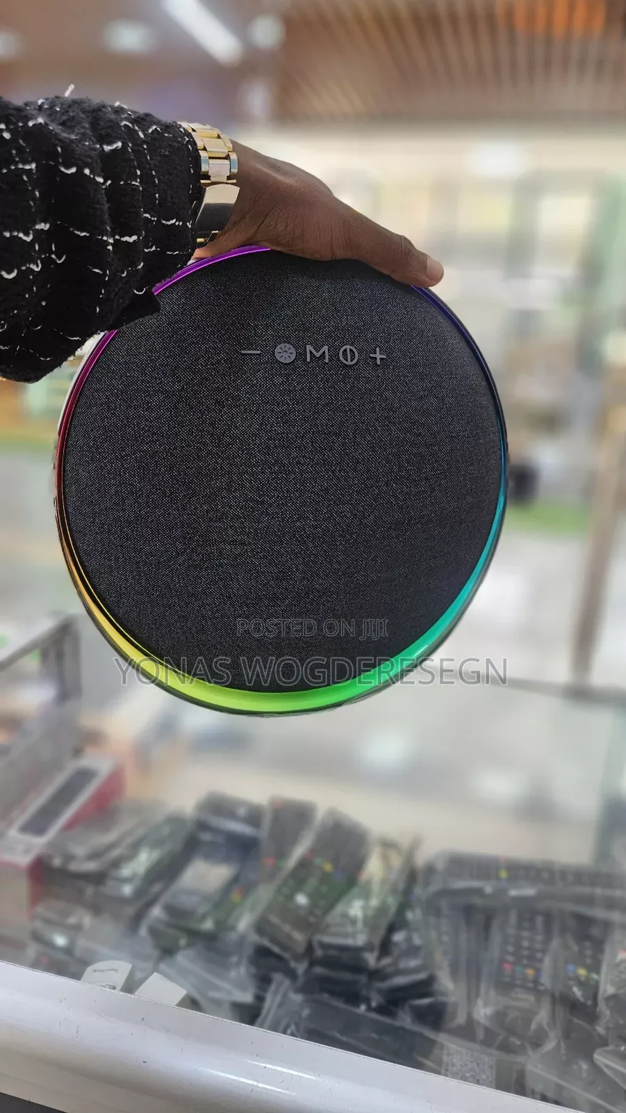 Lp19 Bluetooth Speaker – RGB Light 10000mah Battery