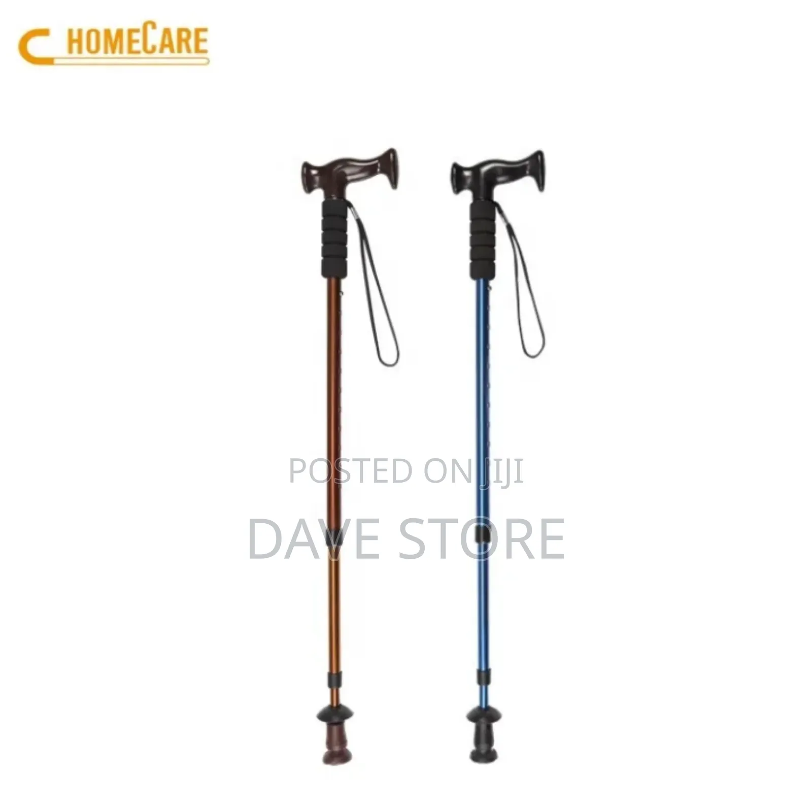 4-Step Adjustable Walking Stick
