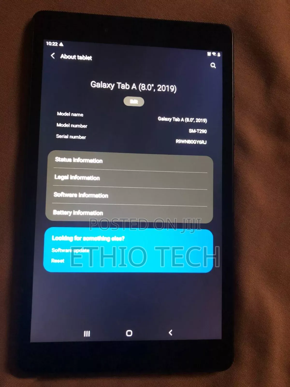 Samsung Galaxy Tab A 8.0 (2019) 32 GB Black