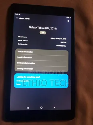Samsung Galaxy Tab A 8.0 (2019) 32 GB Black