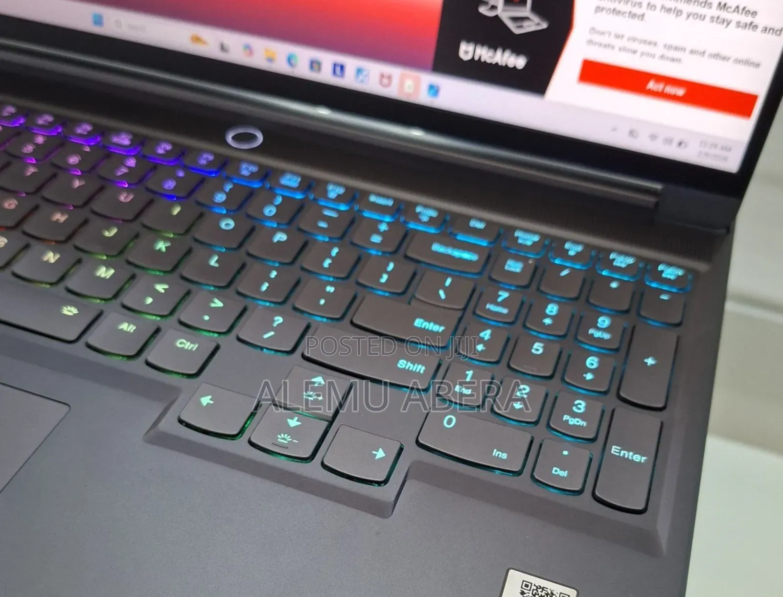 New Laptop Lenovo Legion 7 16GB Intel Core i9 SSD 1T
