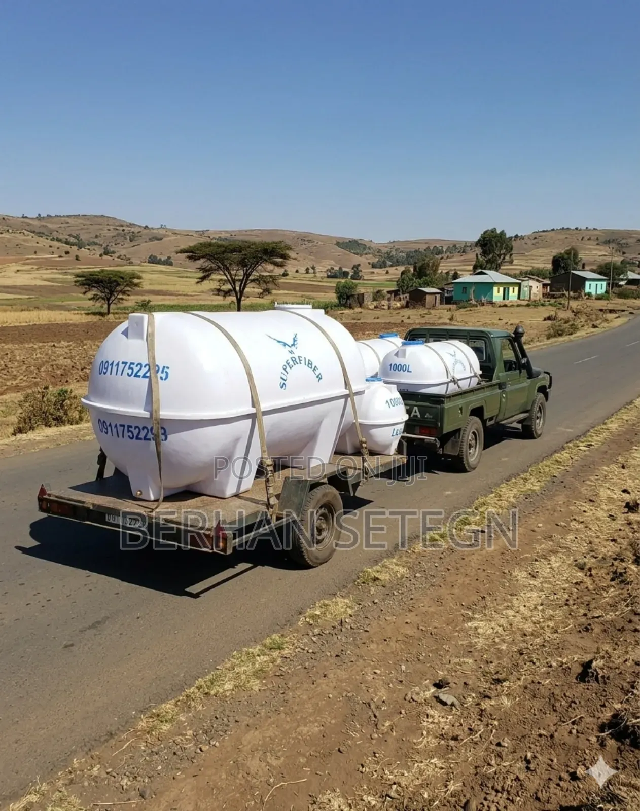 Rodas Fiber Roto Tanker Littr Roto Tanker