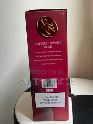 Original With a Bar Code Natural Sweet Rosé Wine (3l)