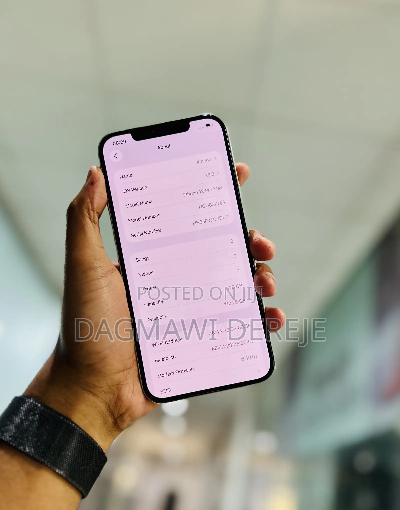 New Apple iPhone 12 Pro Max 128 GB White