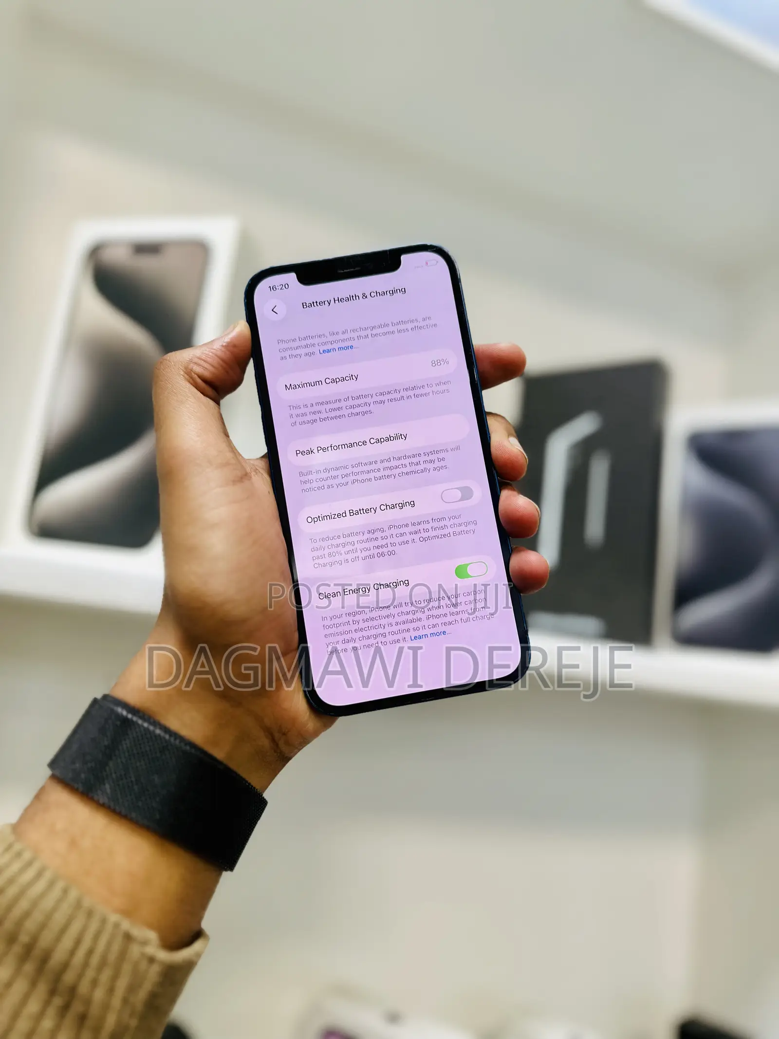 New Apple iPhone 12 64 GB Blue