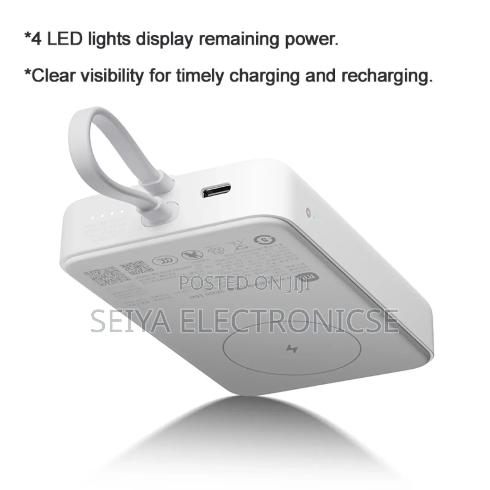 Mi Xiaomi Power Bank 10,000mah Magnetic Charging Power Bank