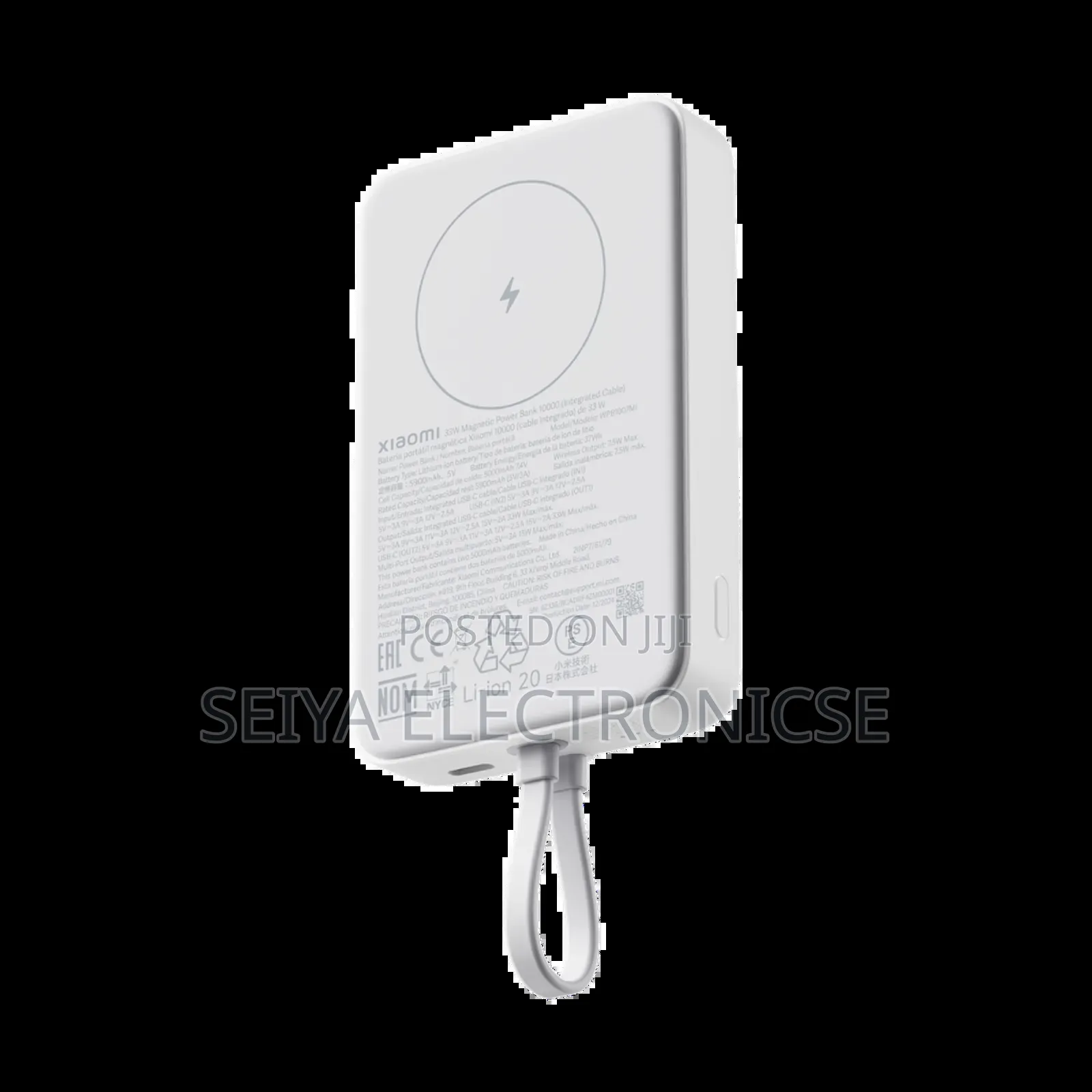 Mi Xiaomi Power Bank 10,000mah Magnetic Charging Power Bank