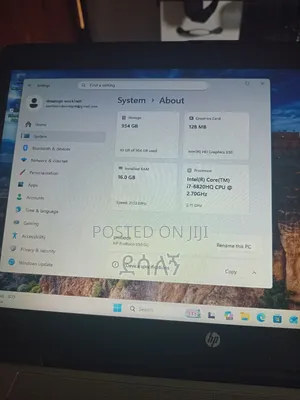 Laptop HP ProBook 11 G2 EE 16GB Intel Core i7 SSD 1T