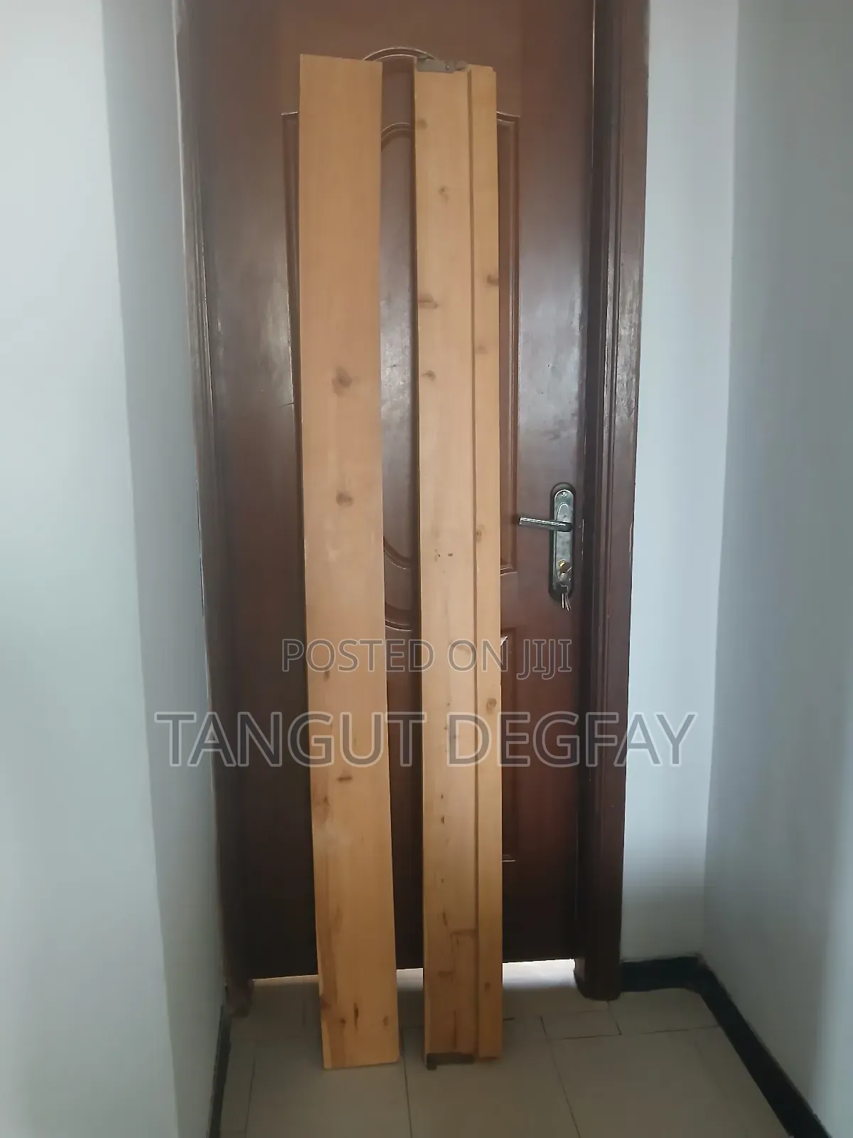 Wooden Bed 120x80 Cm, Long Hight for Storage