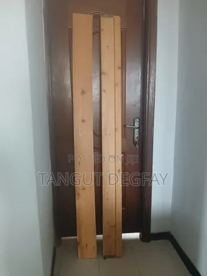 Wooden Bed 120x80 Cm, Long Hight for Storage