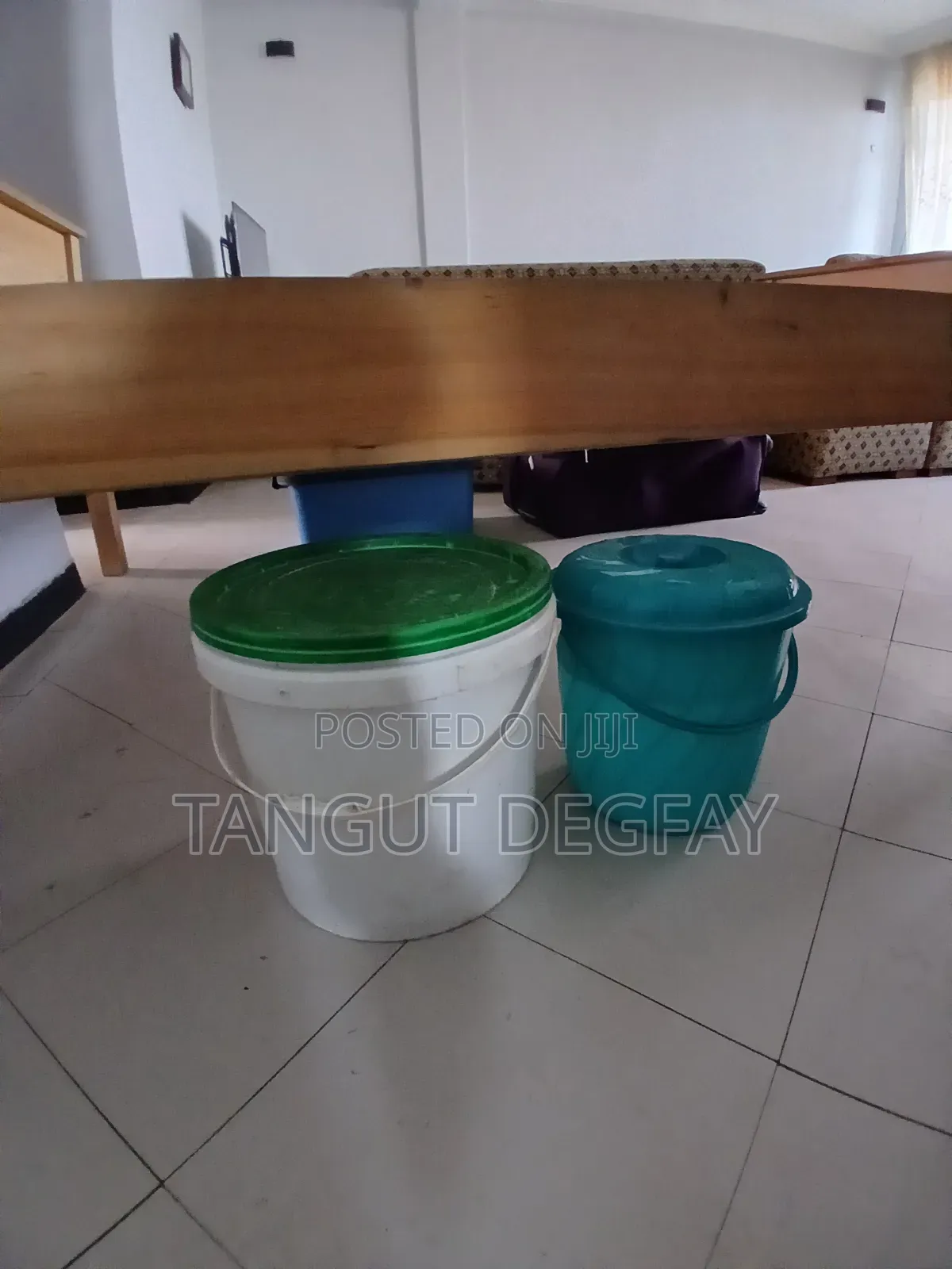 Wooden Bed 120x80 Cm, Long Hight for Storage