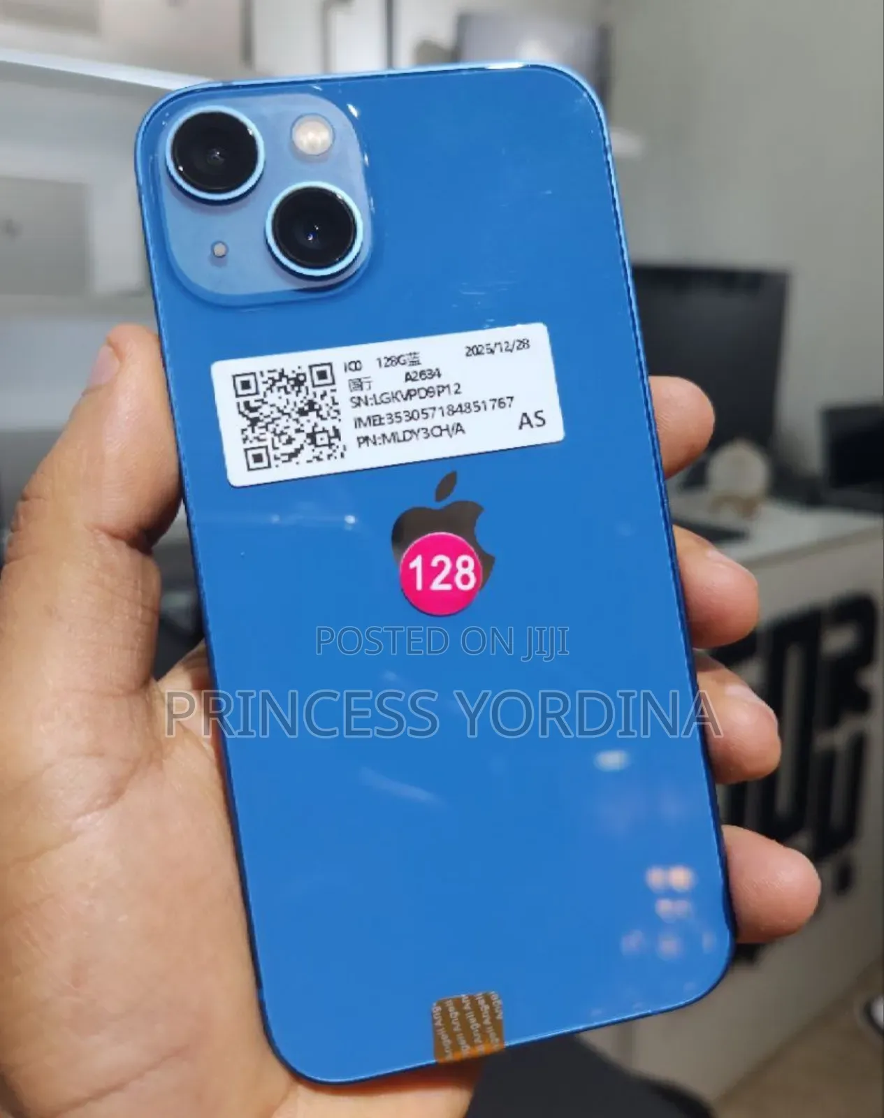 New Apple iPhone 13 128 GB Blue