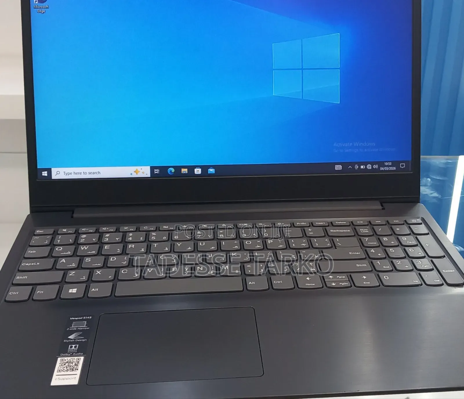 New Laptop Lenovo IdeaPad S145 4GB Intel Celeron HDD 1T