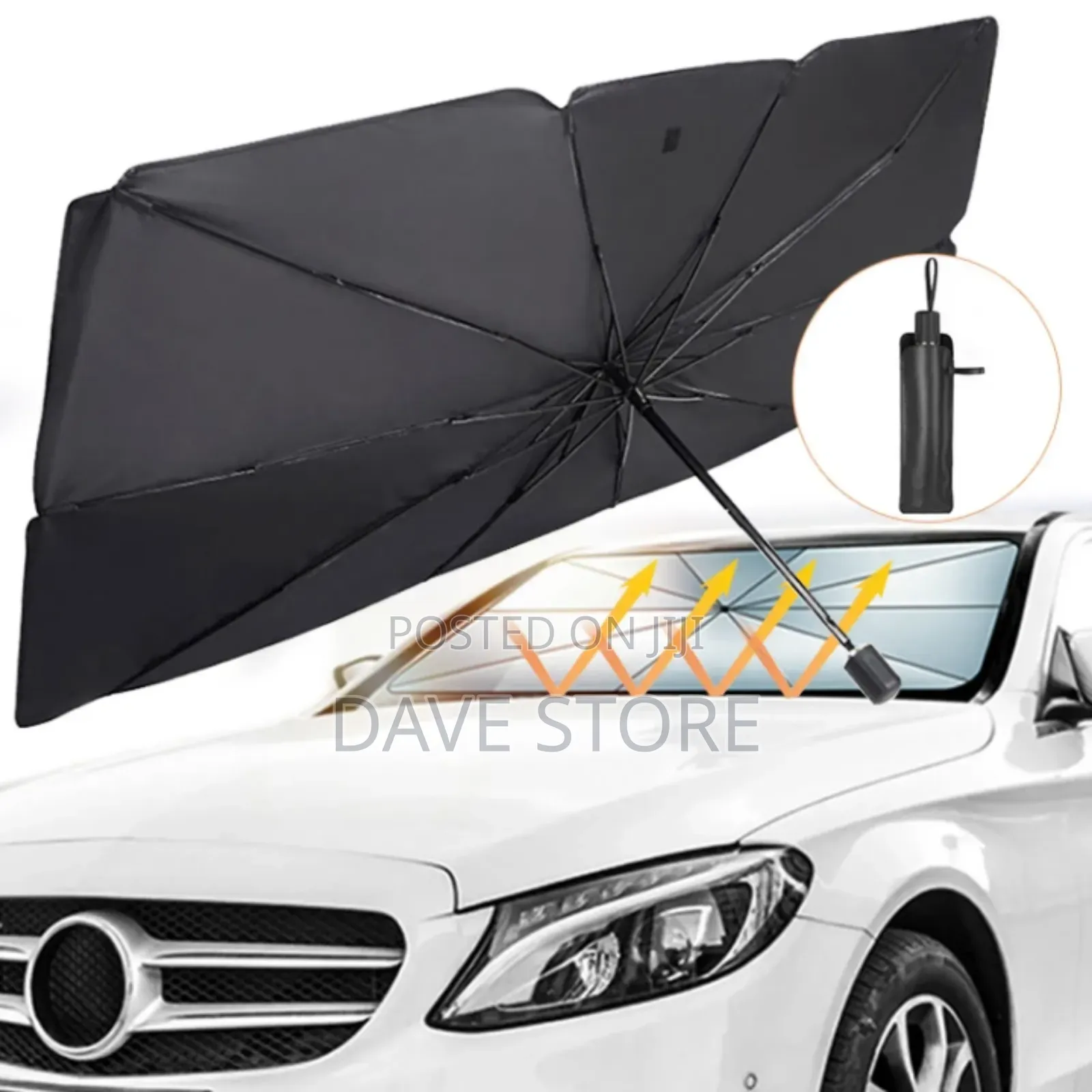 Foldable Car Sun Shade Umbrella