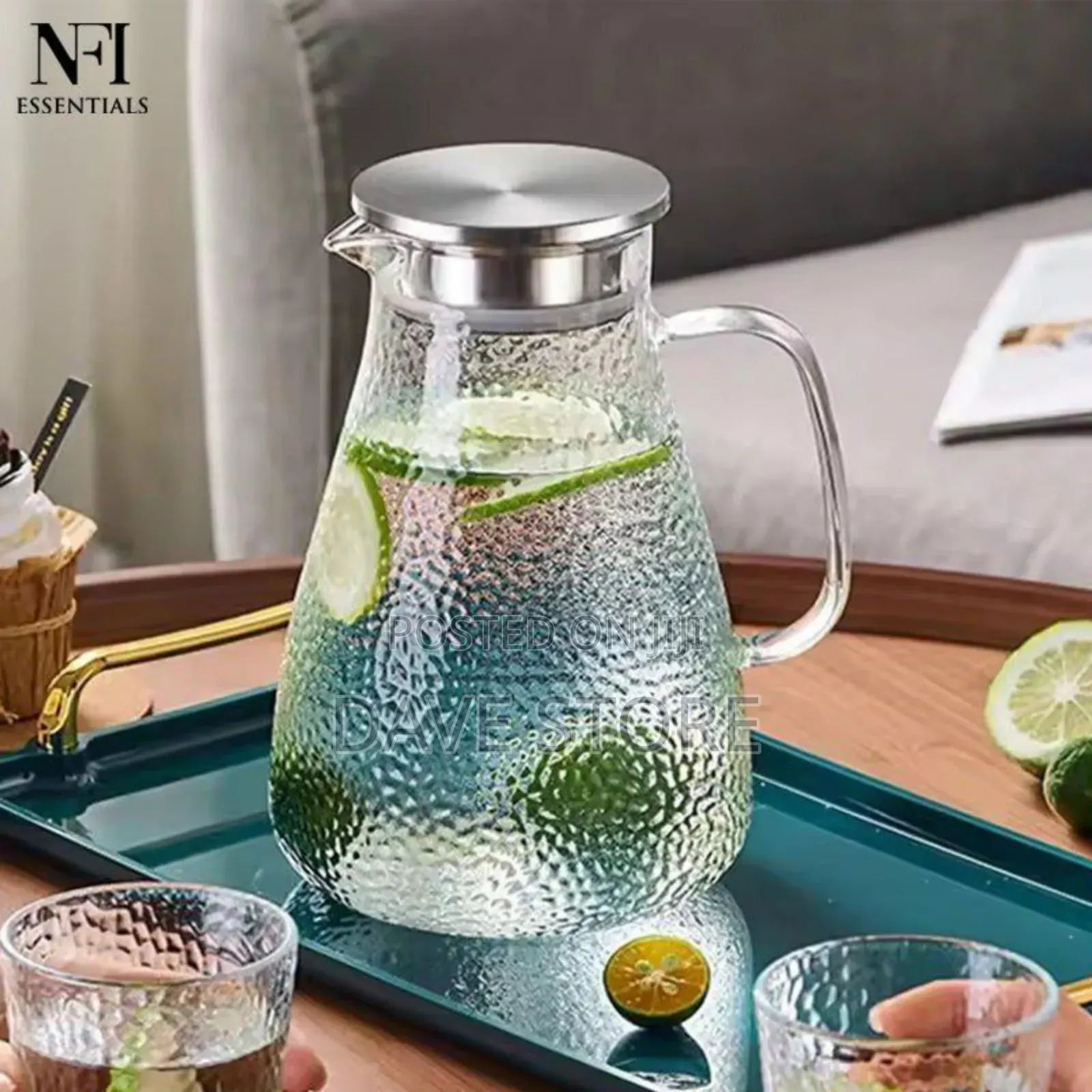 Glass Water Jug