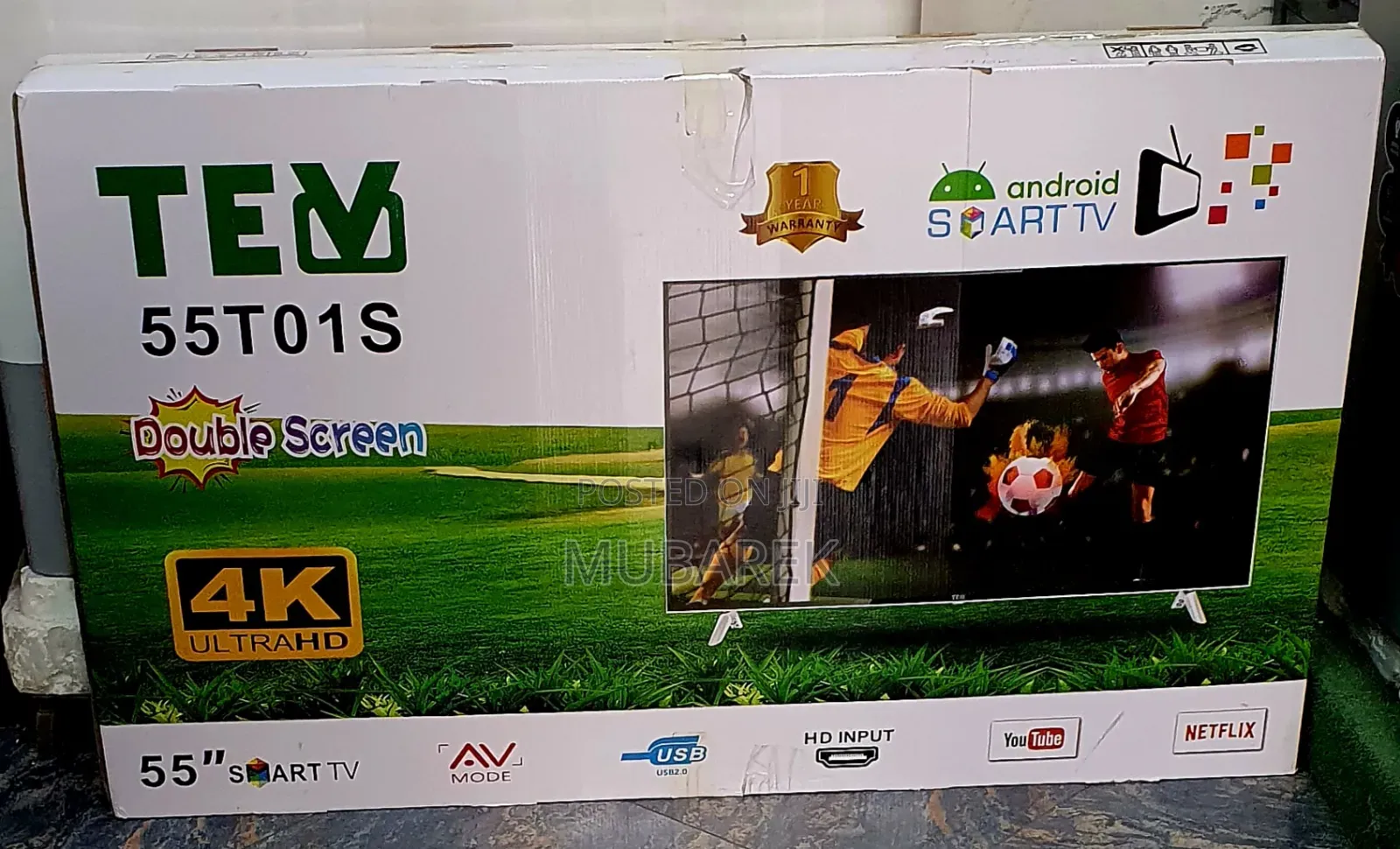 Keg 55inche Tv