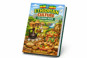 Ethiopian Culture Coloring Book