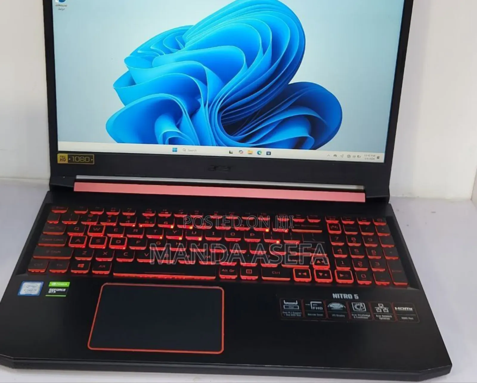 New Laptop Acer Nitro 5 16GB Intel Core i5 SSD 512GB