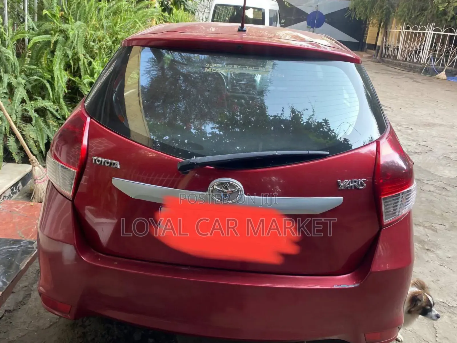 Toyota Yaris 2015 Red
