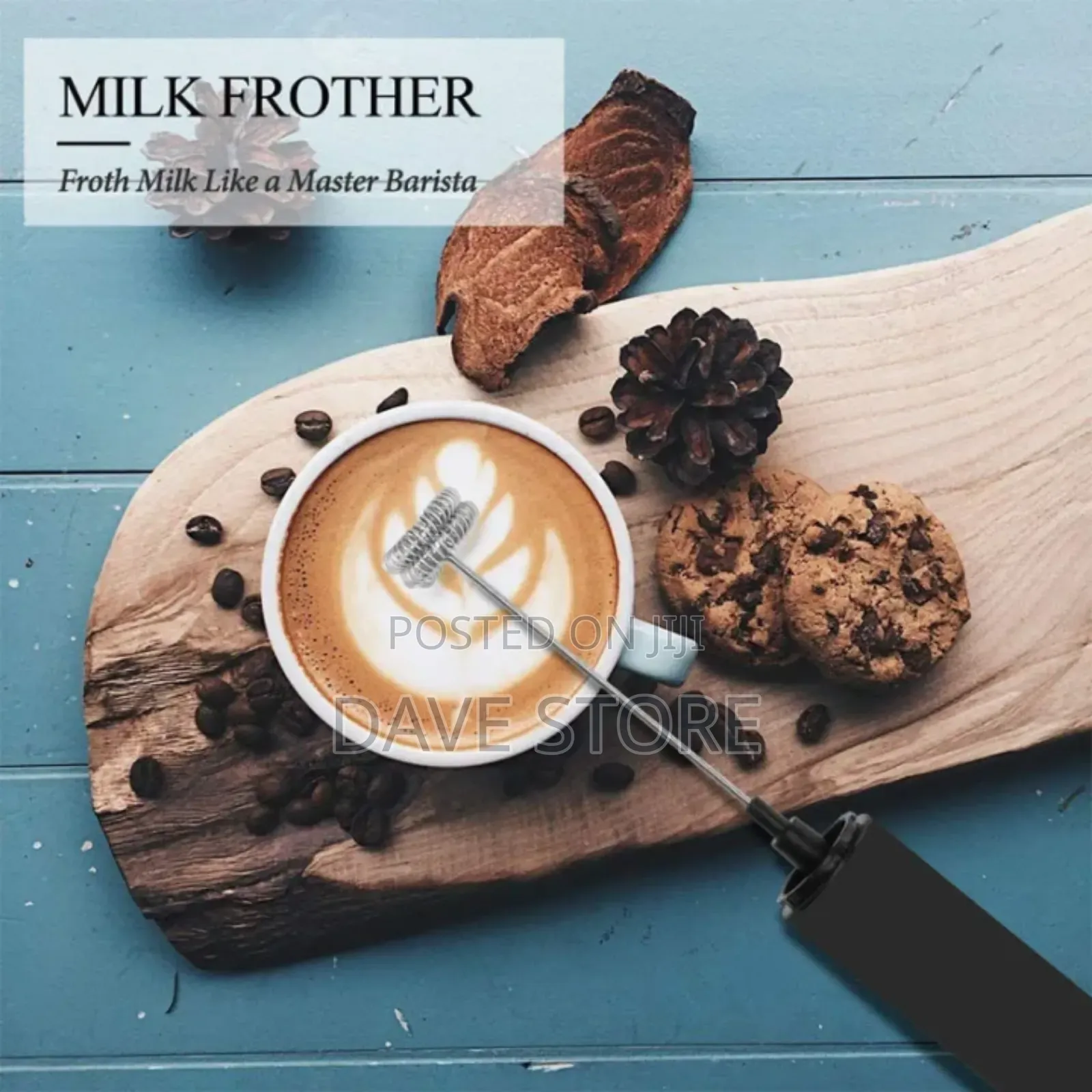 Handheld Electric Milk Frother And Whisk