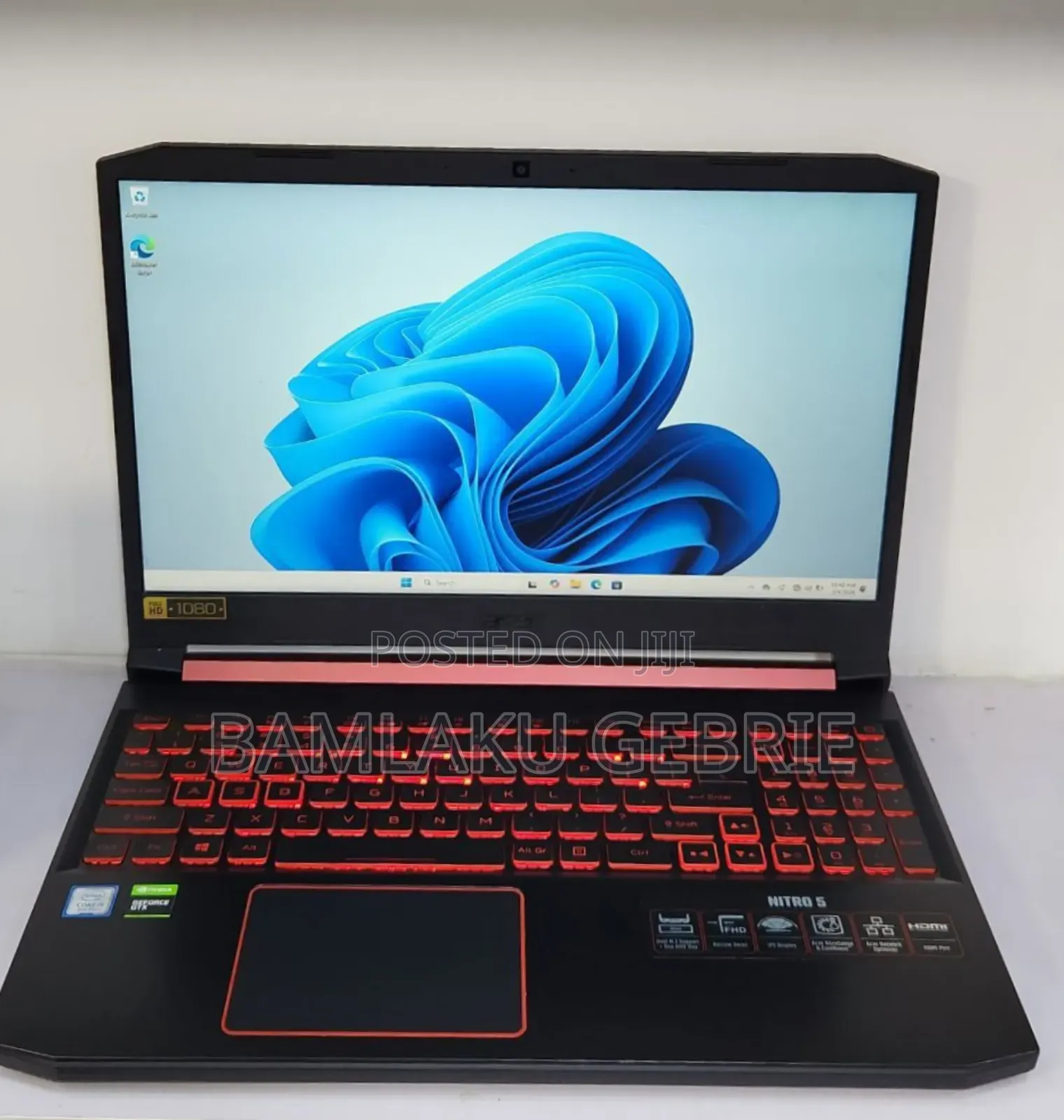 New Laptop Acer Nitro 5 16GB Intel Core i5 SSD 512GB