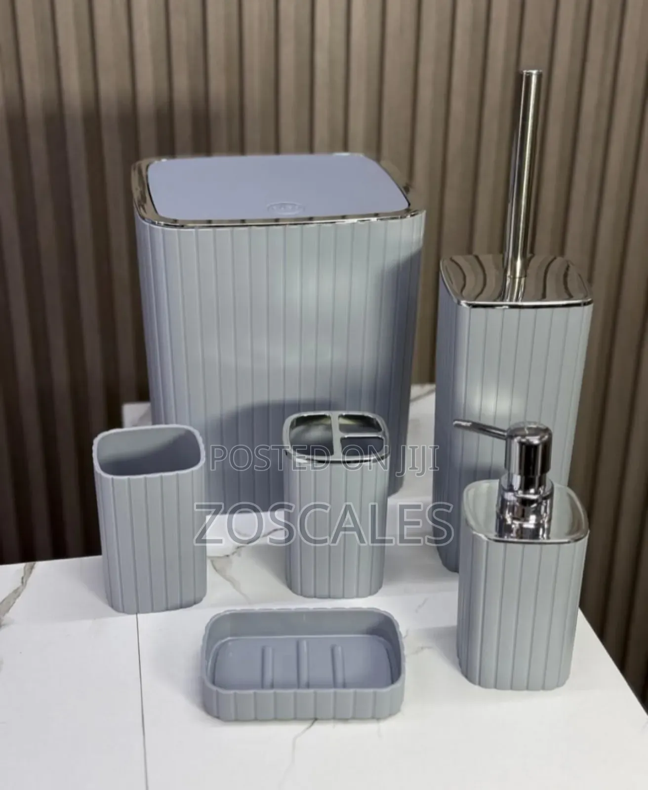 6 Pcs Bathroom Set