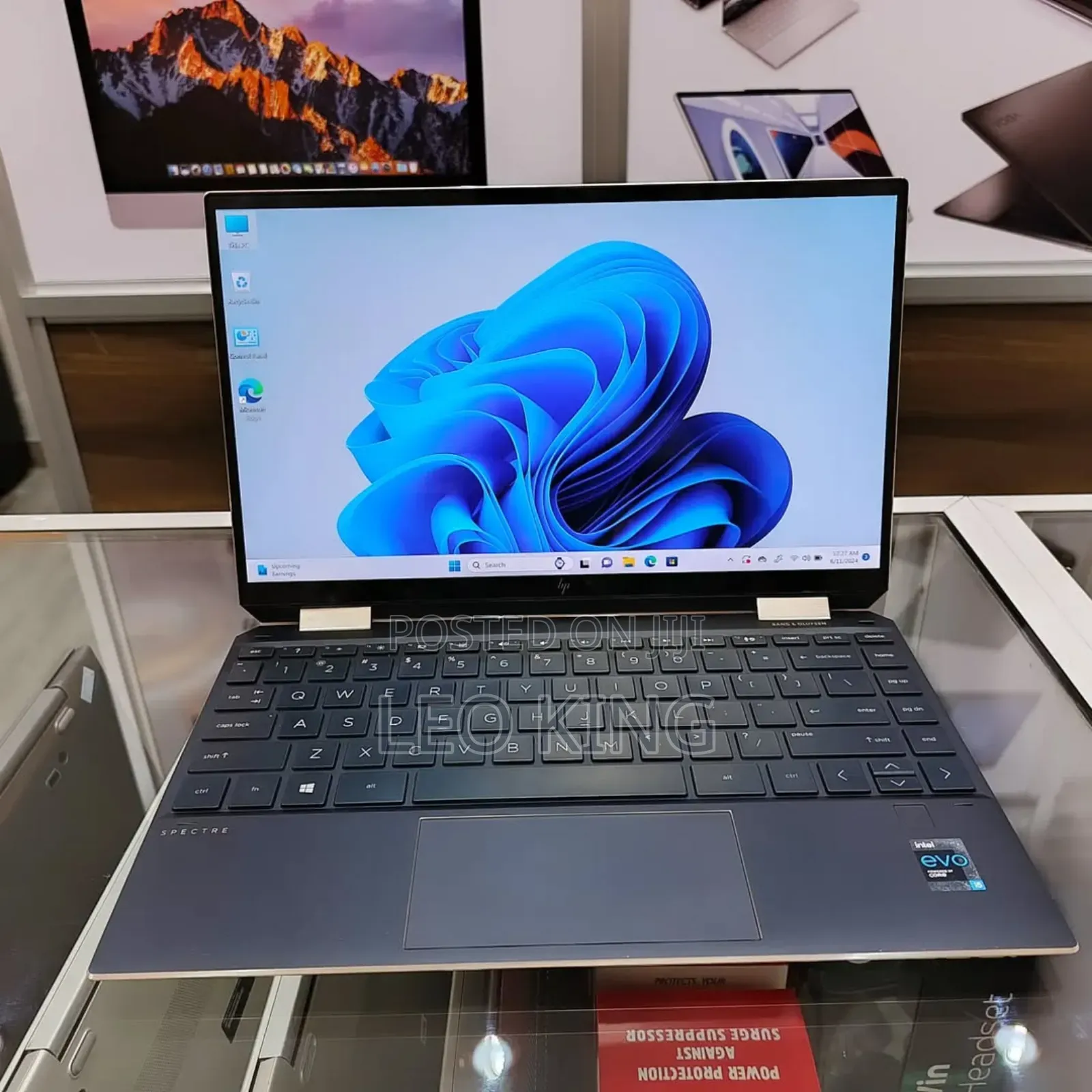 New Laptop HP Spectre 13t 8GB Intel Core i5 SSD 512GB