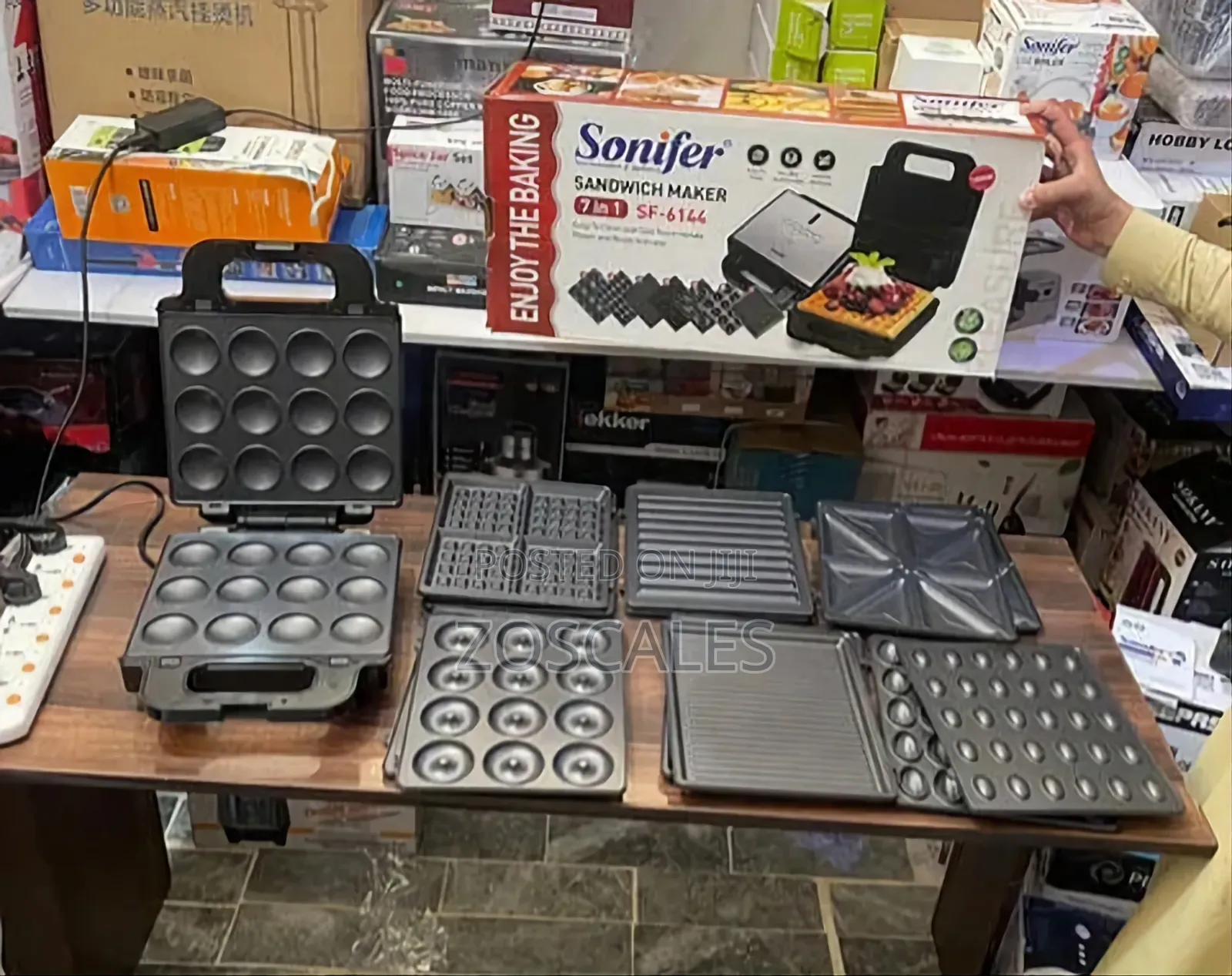 Sonifer Commercial 7in1 Snack Maker