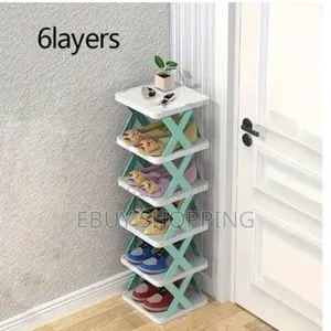 6-Pair Capacity Shoe Rack: Stylish and Functional