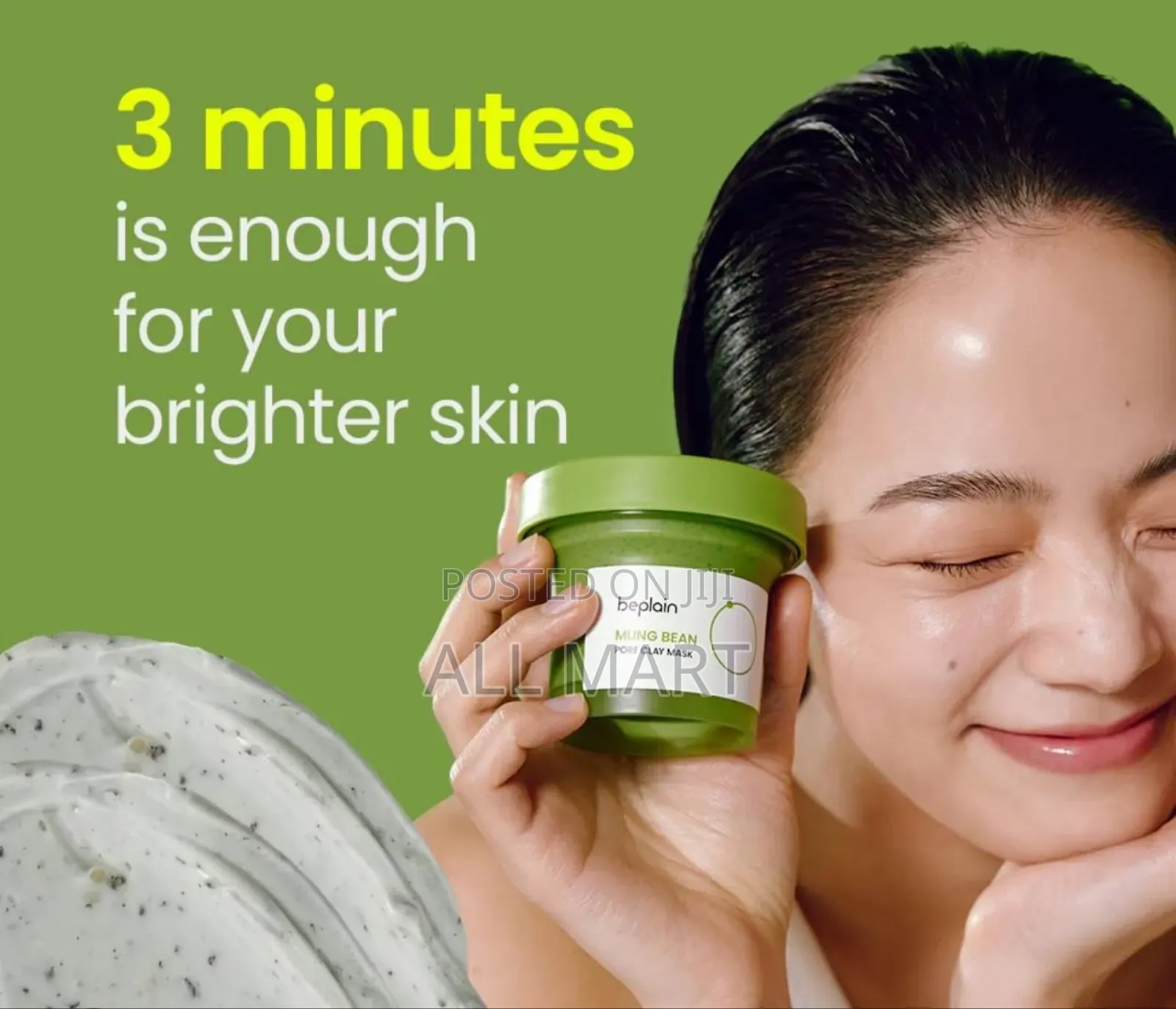 Mung Bean Pore Clay Mask