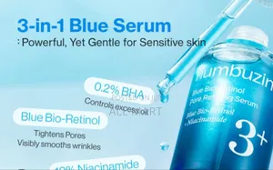 Numbuzin No.3 Blue Bio-Retinol Pore Refining Serum