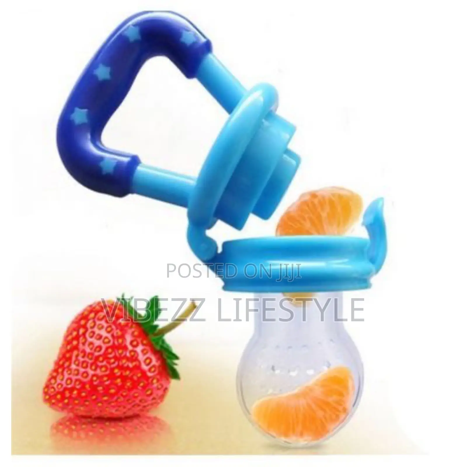 Silicone Baby Fruit Feeder Teether – Safe Solid Food Introduction