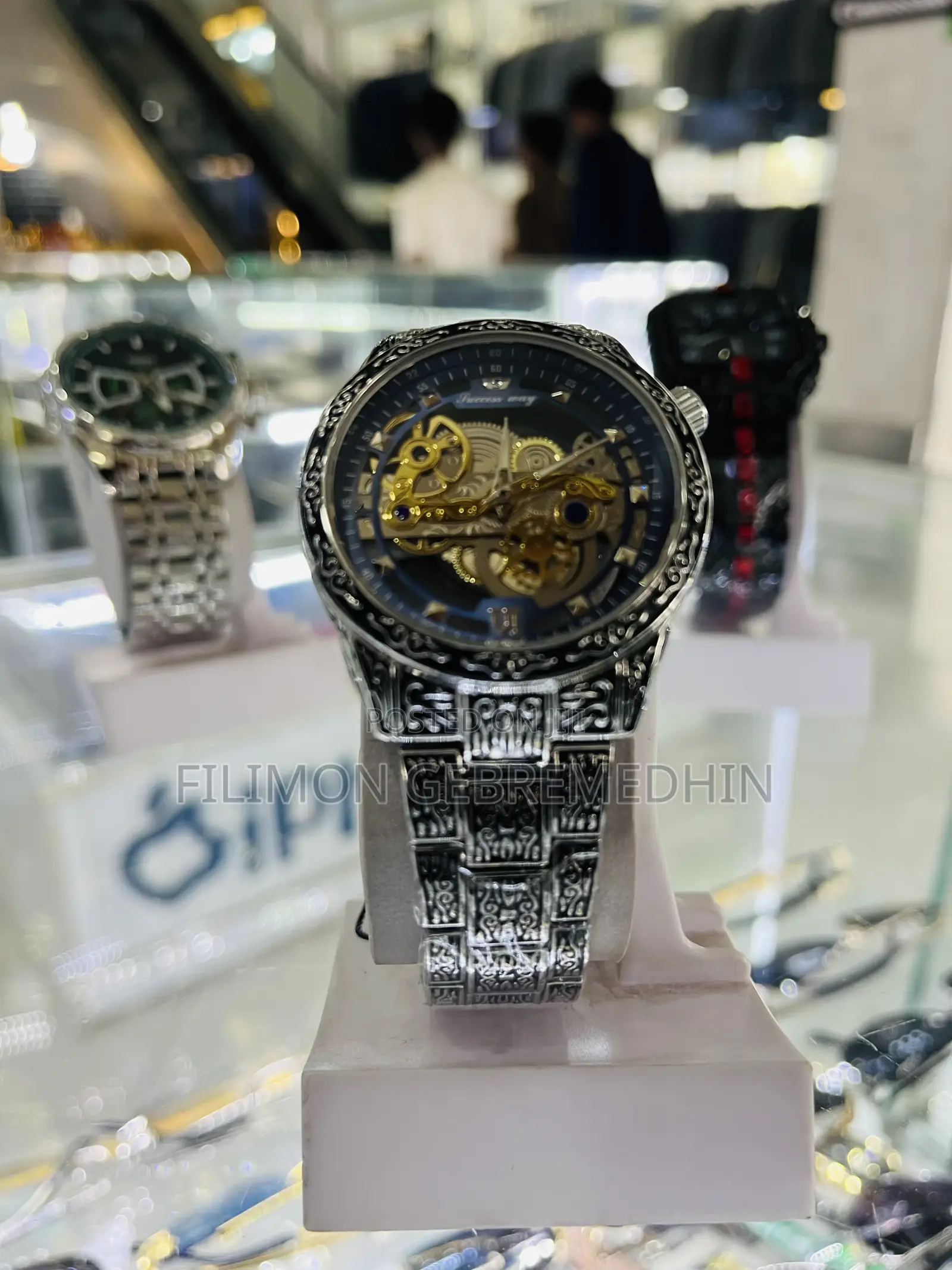 “Success Way” Mechanical Watch