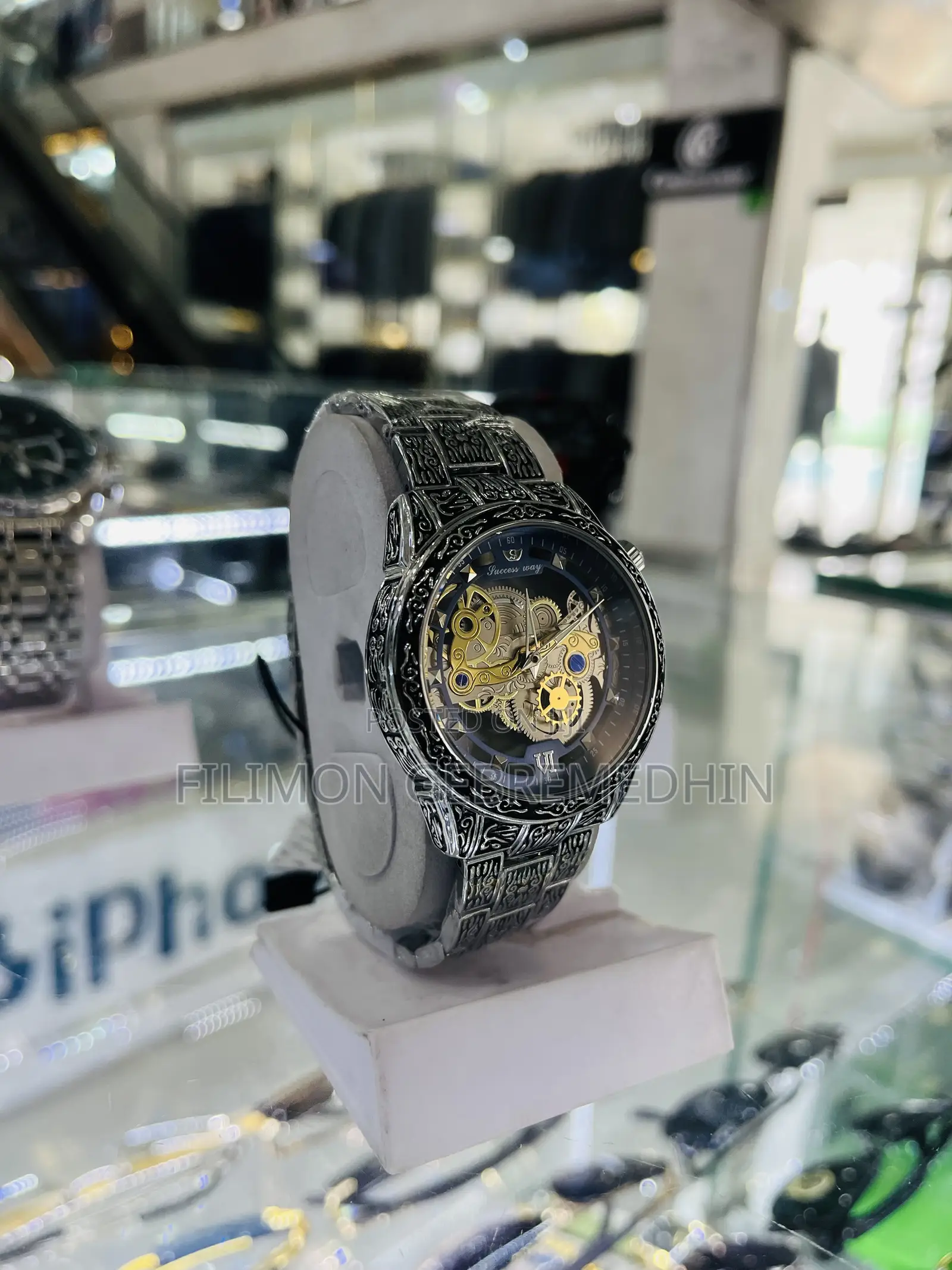 “Success Way” Mechanical Watch