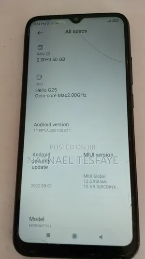 Xiaomi Redmi 9A 32 GB Black