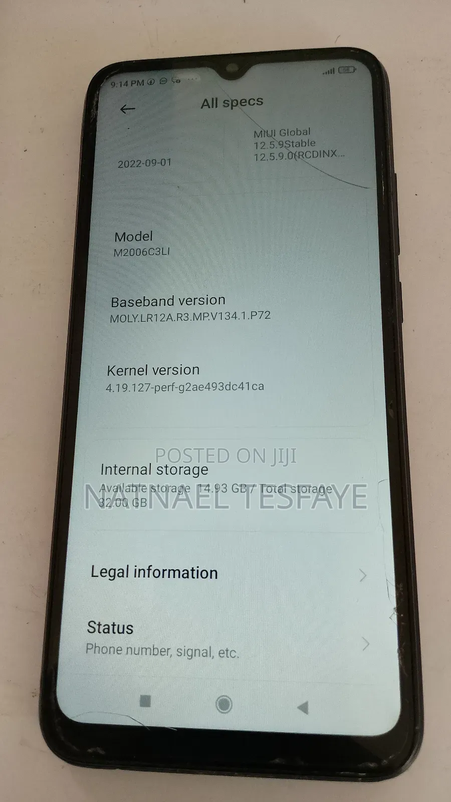 Xiaomi Redmi 9A 32 GB Black