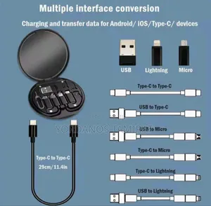 60w Multi Type-C to Usb C to Micro Usb