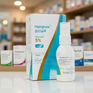 Hairgrow Minoxidil 5% ጥራቱን የጠበቀ የጸጉር ማሳደጊያ