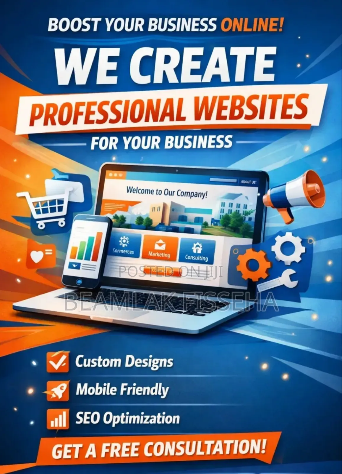 Engaging and Professional Website