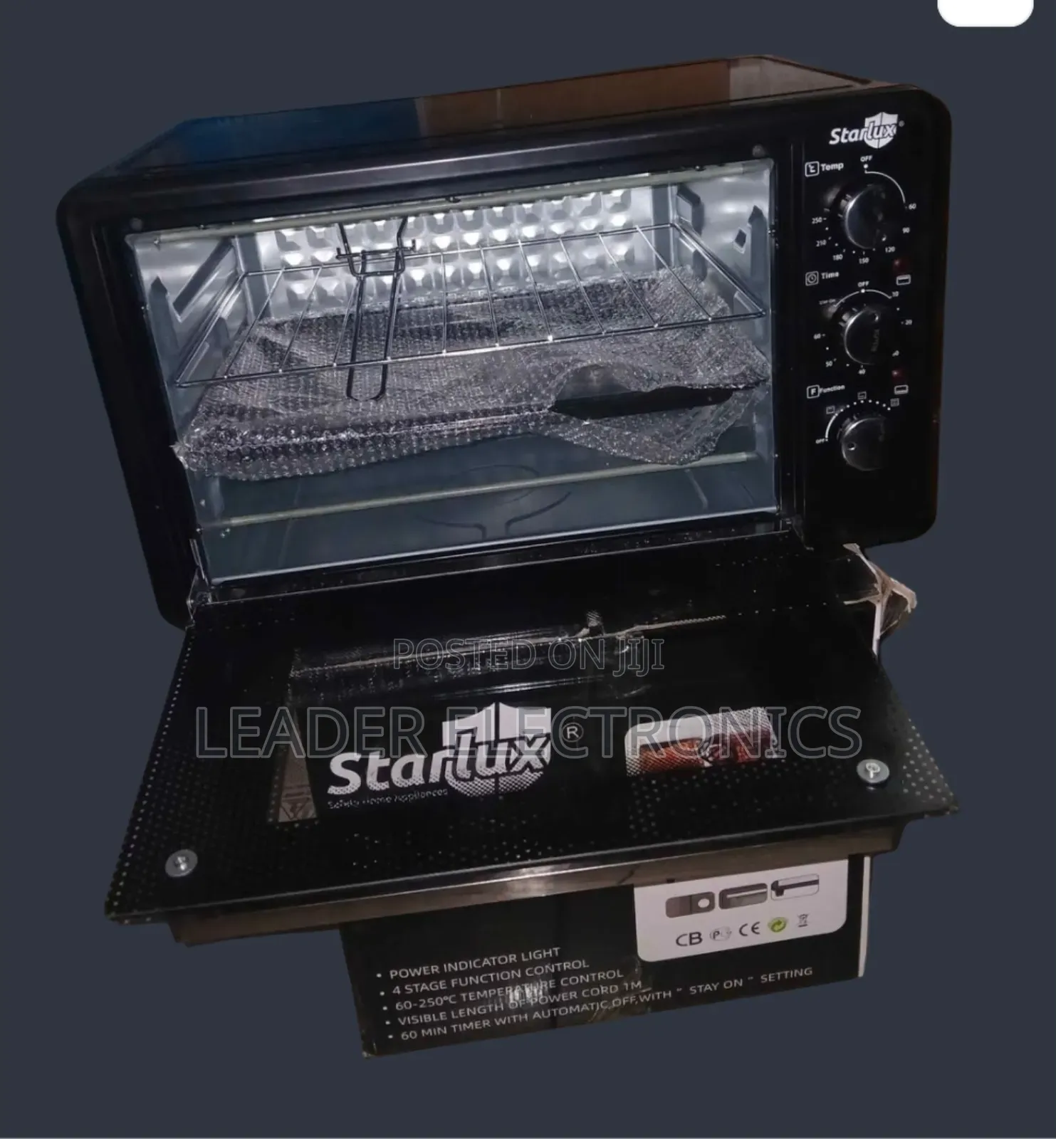 Starlux Mini Oven – 30 Liter | Powerful Compact Kitchen Oven