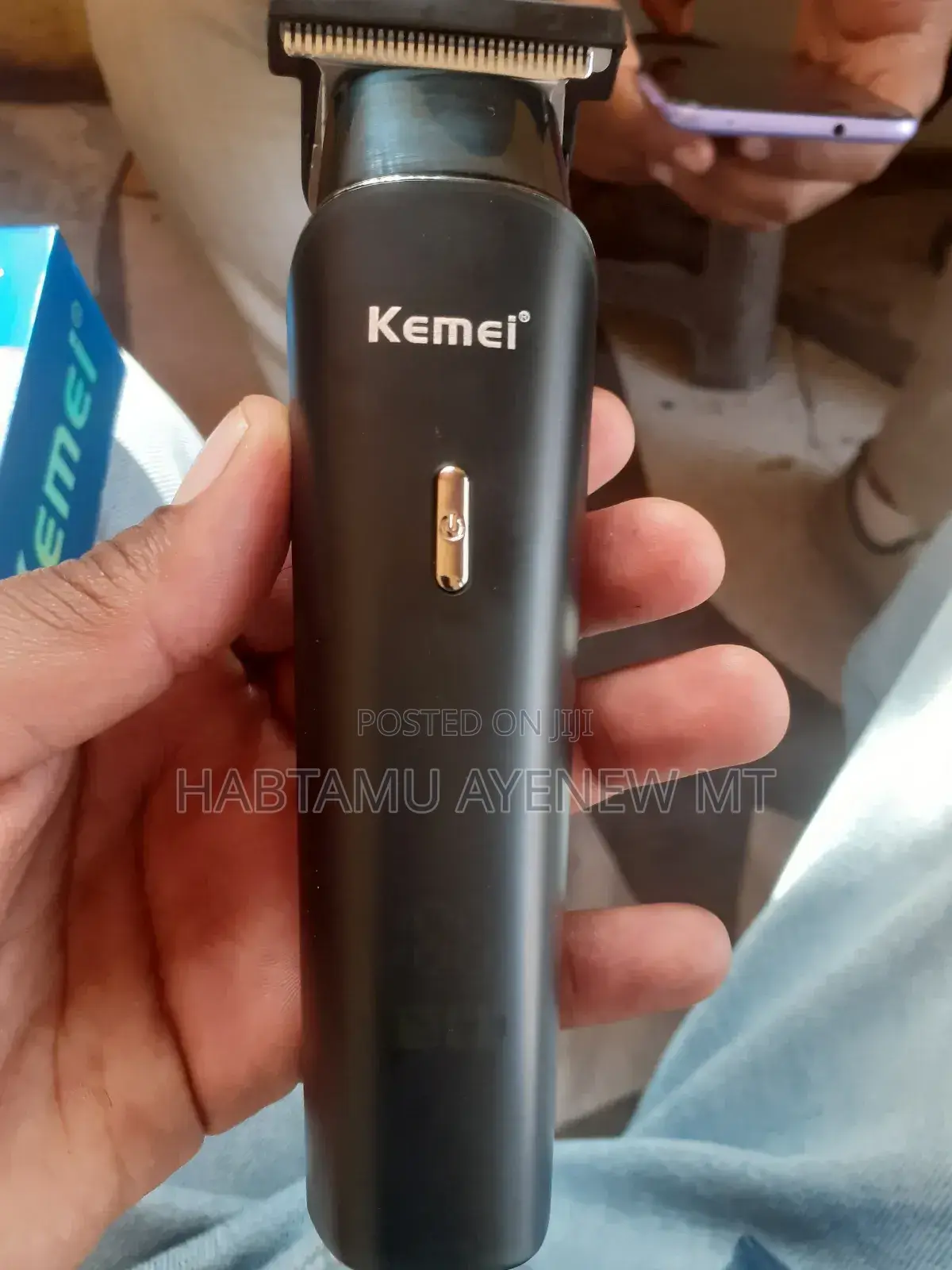 ኬሚ Km-1113 የፀጉር መስተካከያ Hair Clipper Tondos ቶንዶስ የተፃፈው ዋጋ አሁን ያለበት ነው!