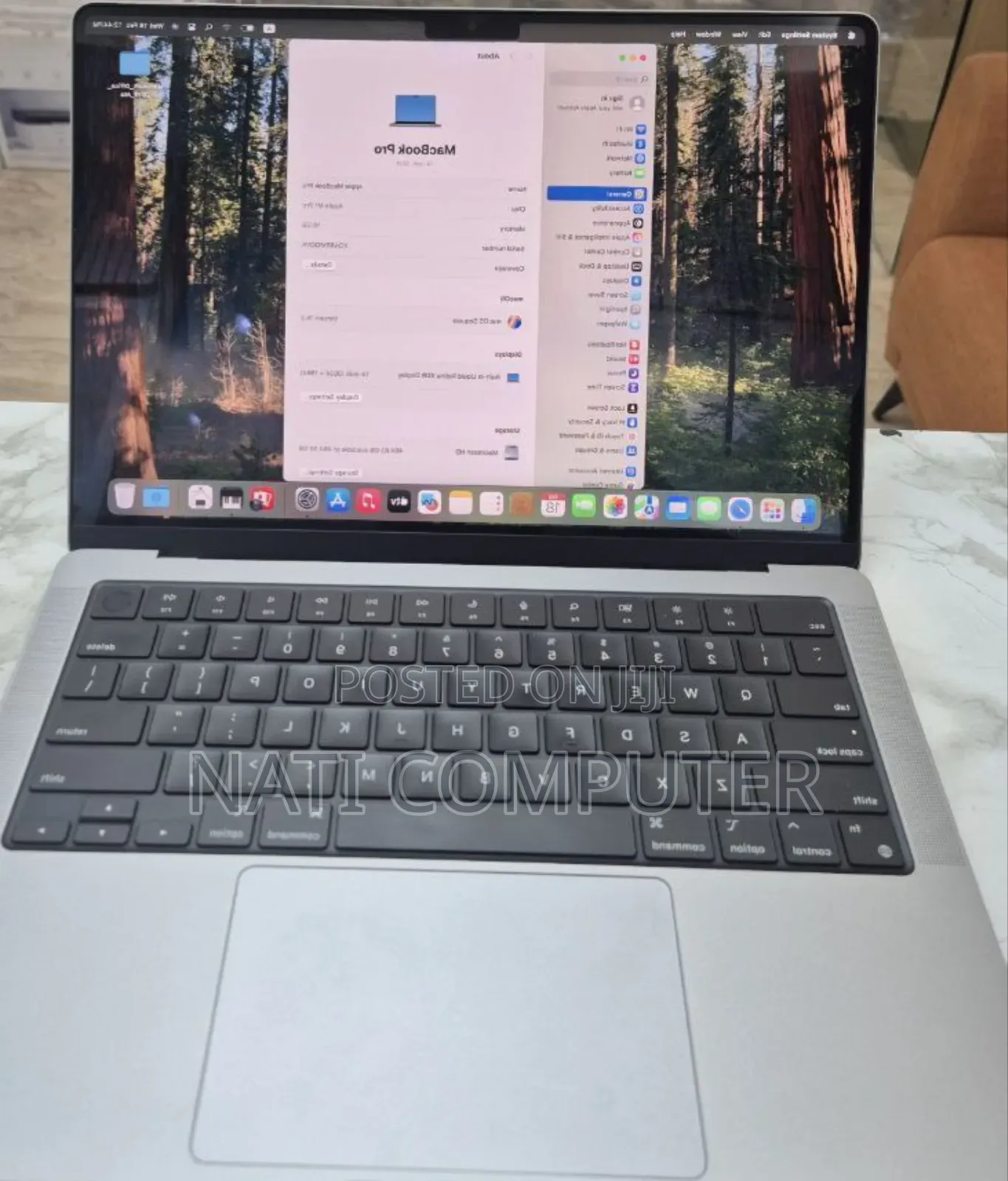 New Laptop Apple MacBook Pro M1 16GB Apple M1 Pro SSD 512GB