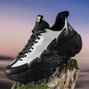 Bmal Land Cruiser Hiking Black/White Fashion Sneakers Shoes