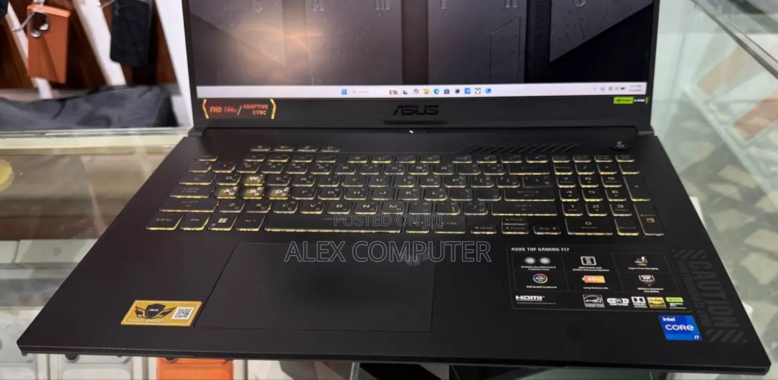 New Laptop Asus TUF Gaming A15 32GB Intel Core i7 SSHD+SSD 1T