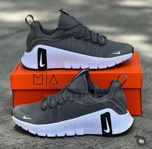 New Arrival Unsex Nike Metcon 6 Light Gray Fashion Sneaker