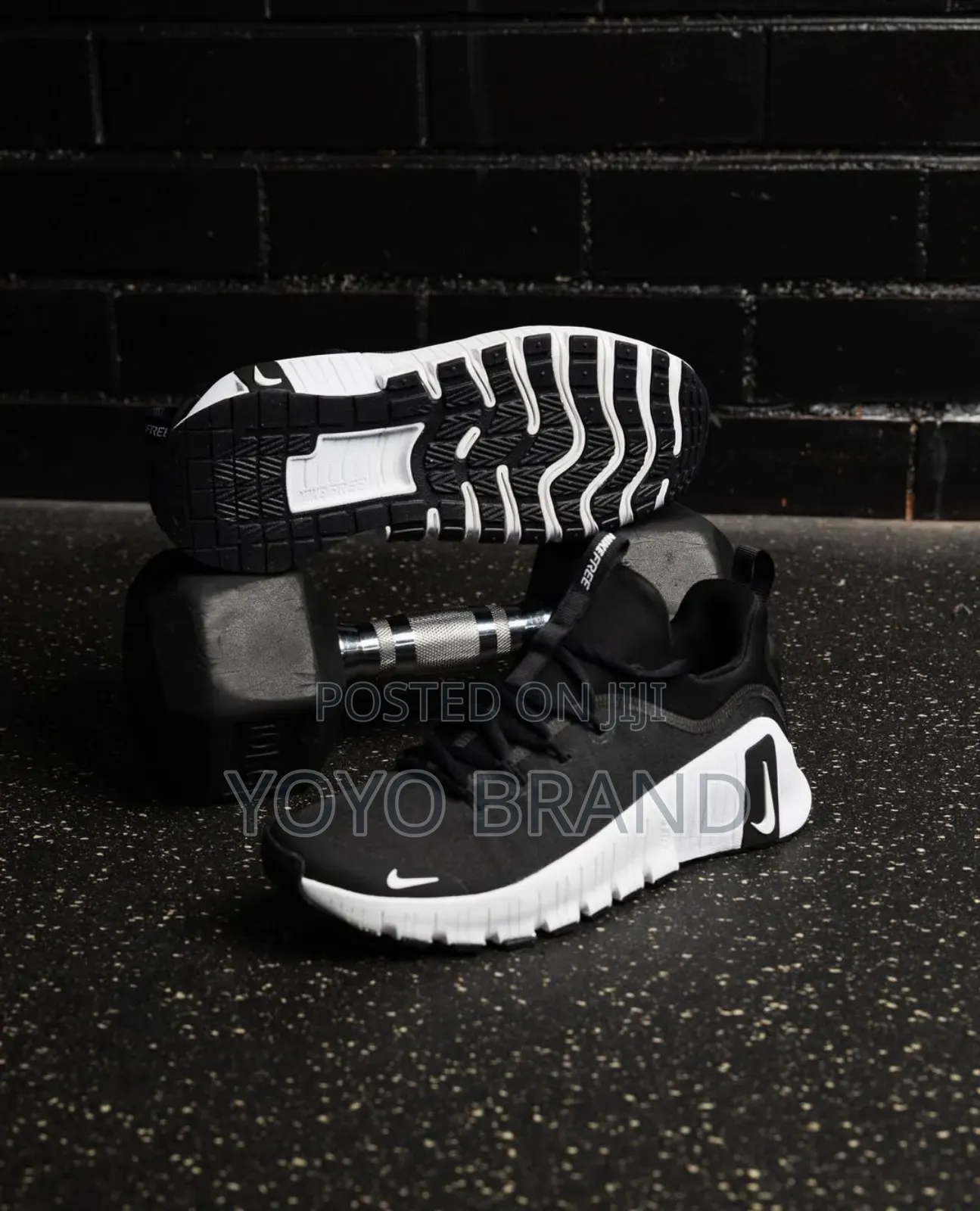 New Arrived Unisex Nike Metcon 6 Black/White Fashion Sneaker